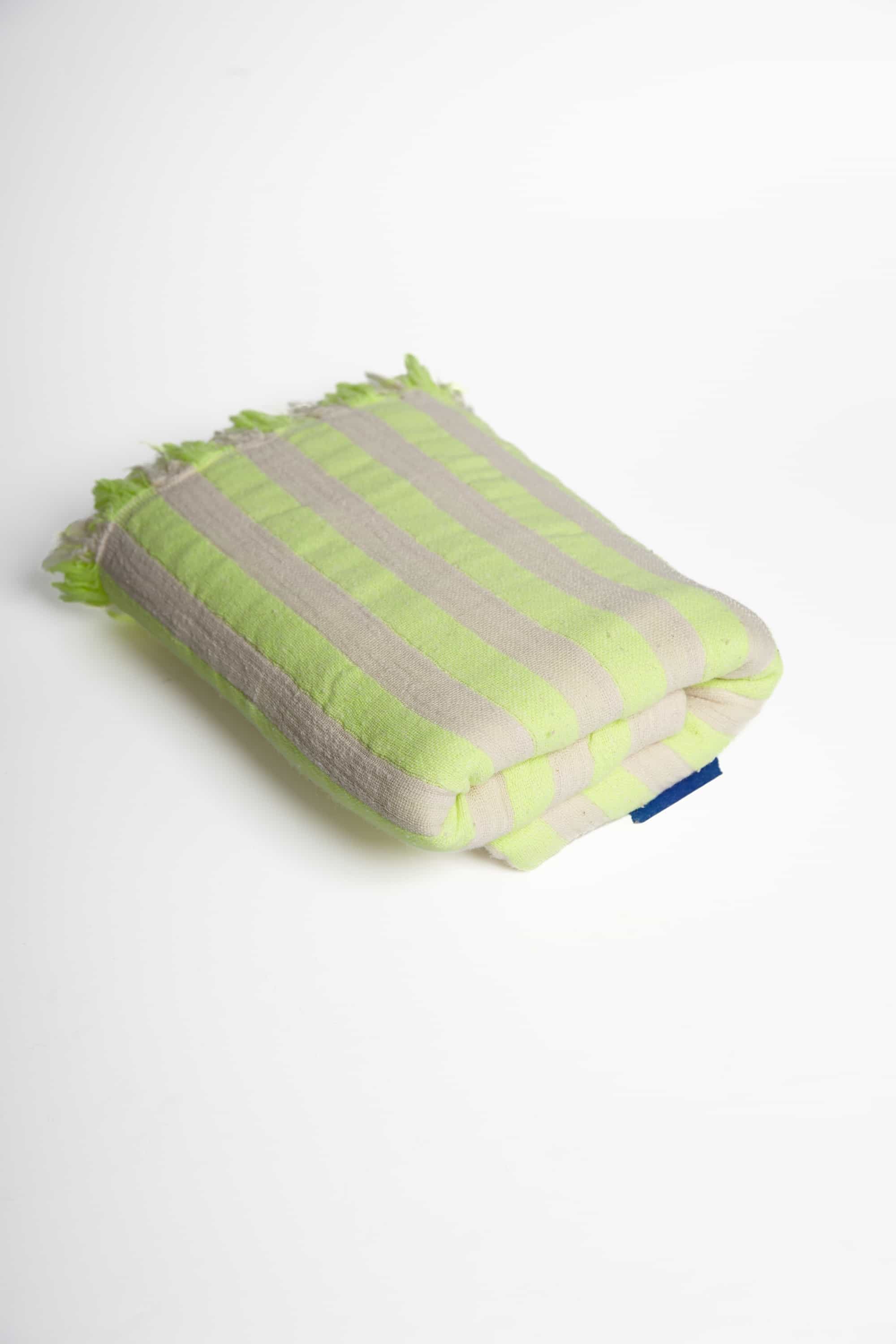 Primitive_Avelora Recycled Turkish Beach Towel_Neon Yellow__001421 - PES01 - MLD - R07