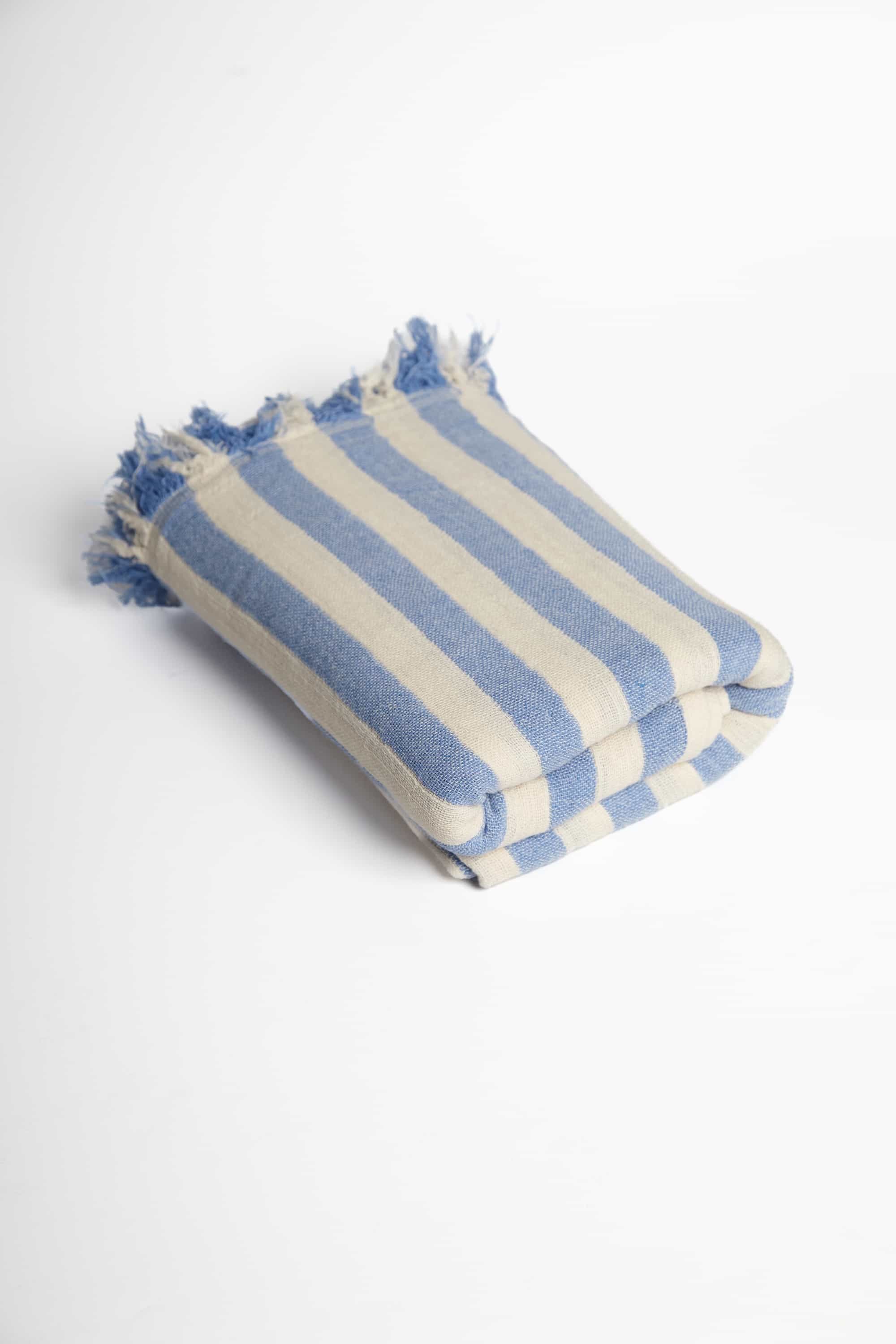 Primitive_Avelora Recycled Turkish Beach Towel_Sky Blue__001421 - PES01 - MLD - R21