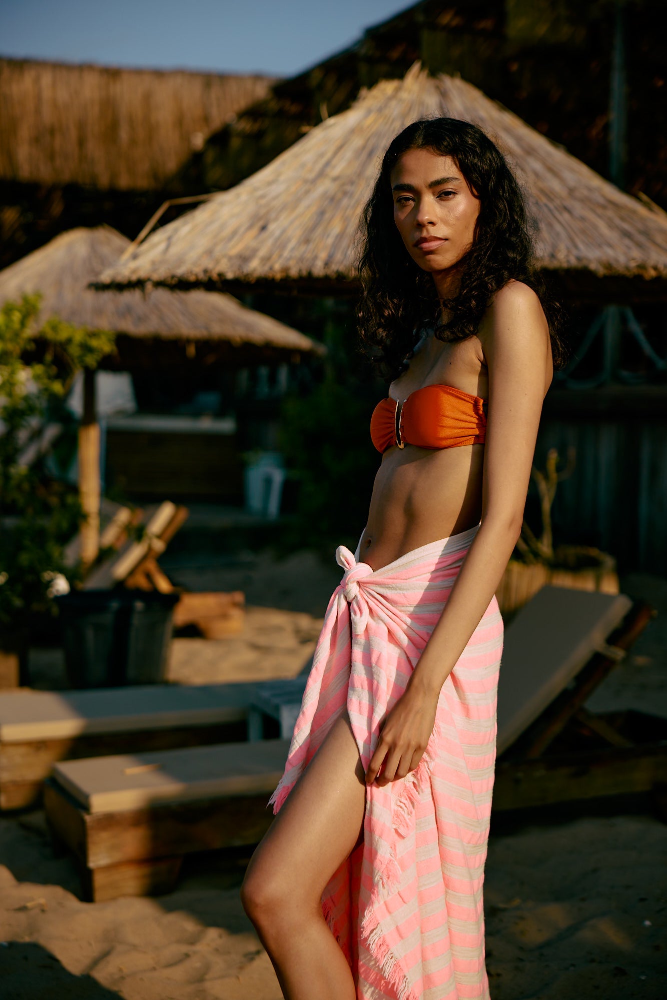 Primitive_Avelora Recycled Turkish Beach Towel_Neon Yellow__001421 - PES01 - MLD - R07