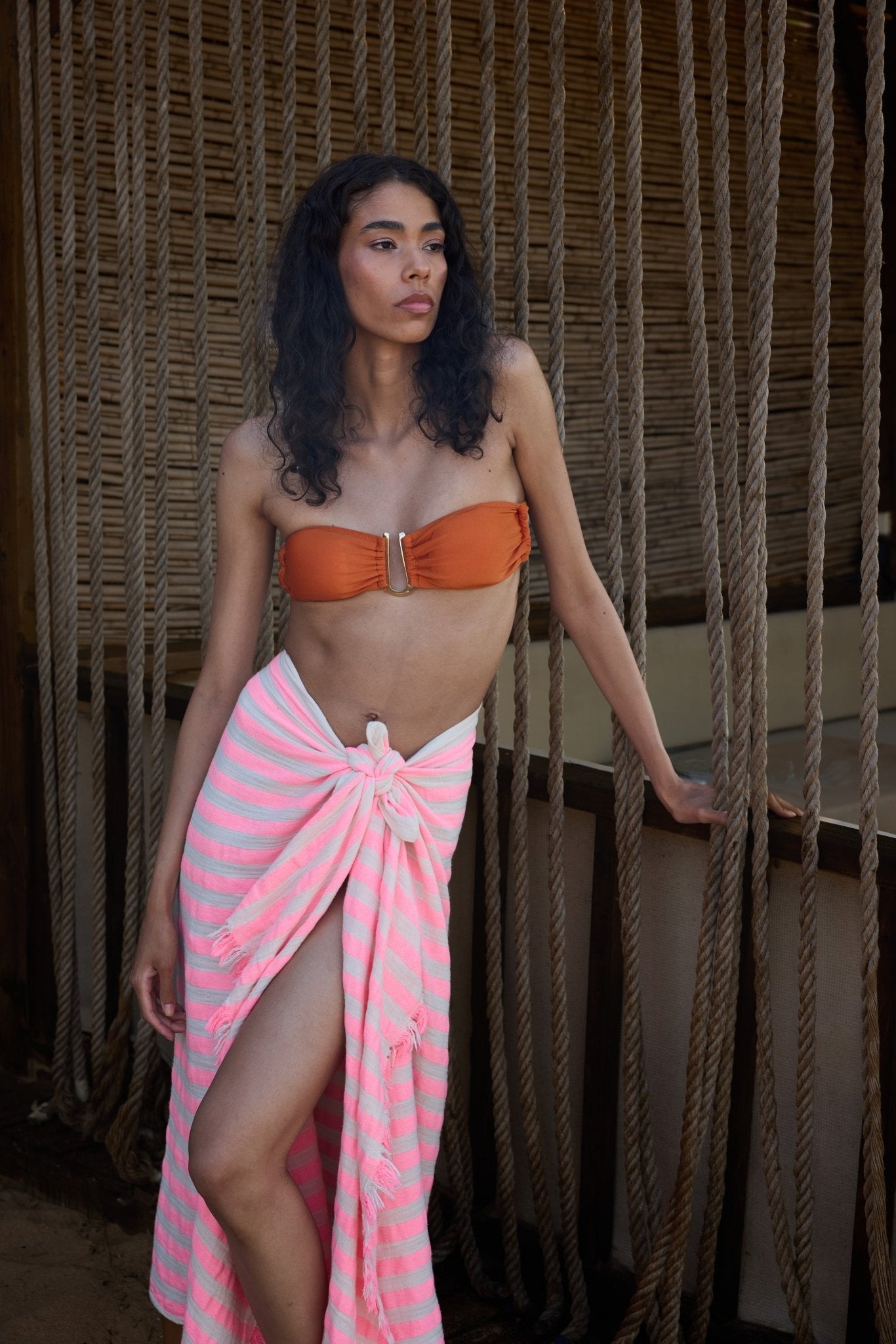 Primitive_Avelora Recycled Turkish Beach Towel_Neon Yellow__001421 - PES01 - MLD - R07