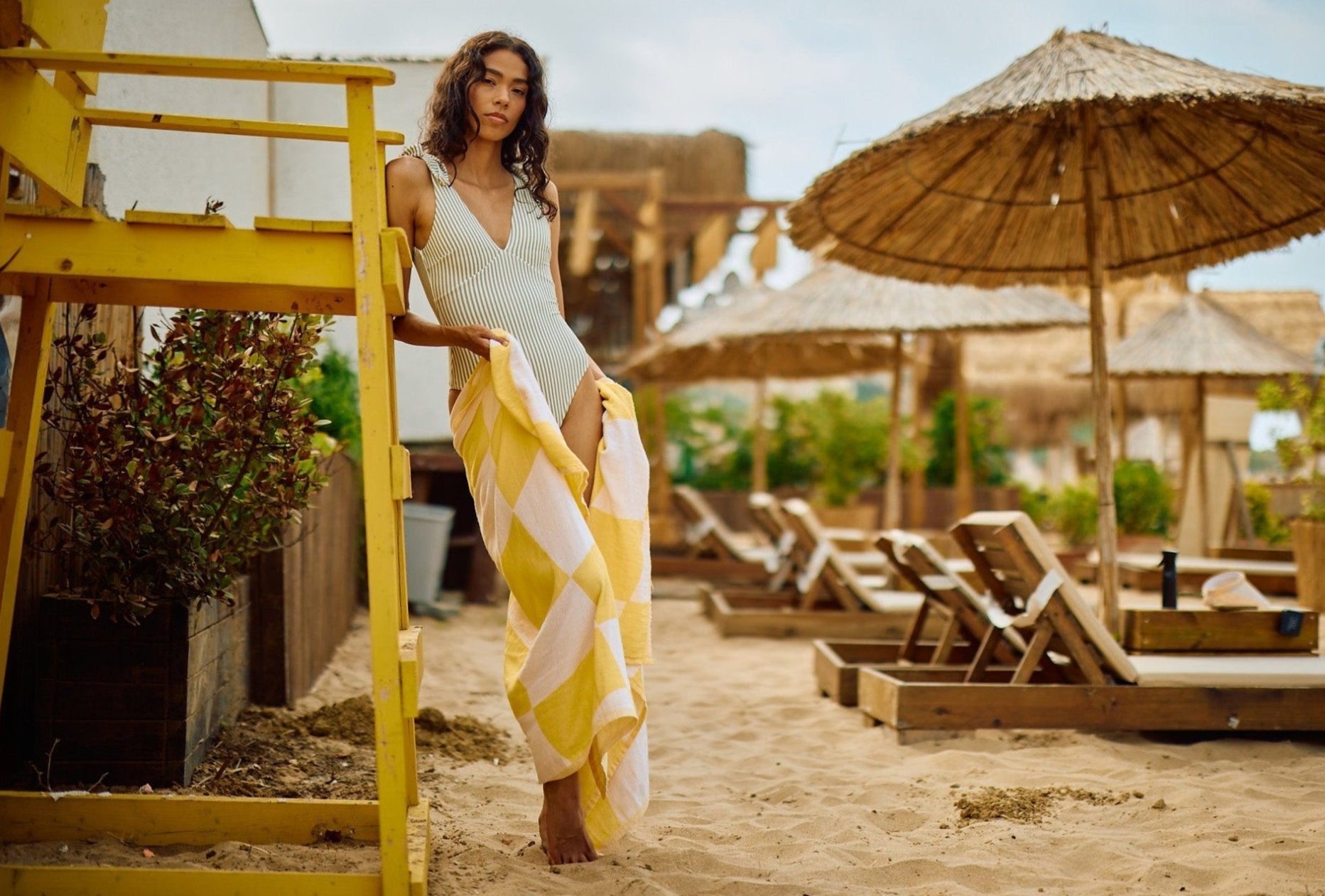 Primitive_Beachcode Recycled Turkish Beach Towel_Yellow__001429 - PES01 - ABS - R17P