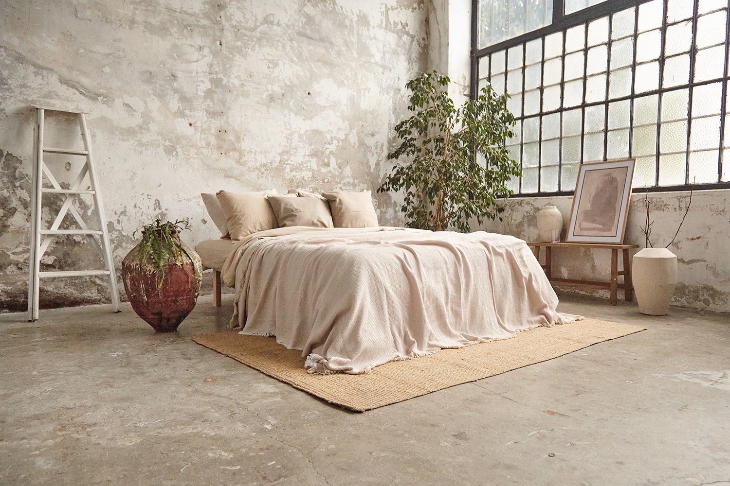 PrimitiveAznavour Bedspread017009 - BDS01 - MHL01