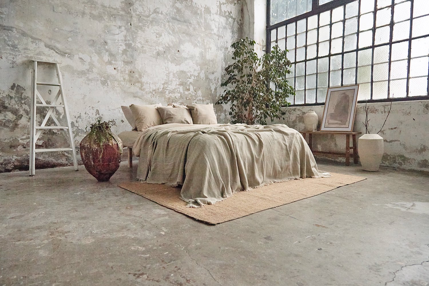 PrimitiveAznavour Bedspread017009 - BDS01 - MHL01