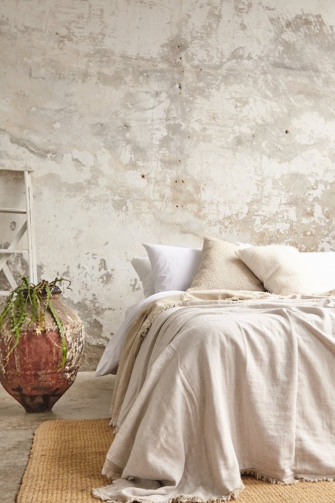 PrimitiveDual Ambiance Linen Bedspread017006 - BDS01 - ATS01