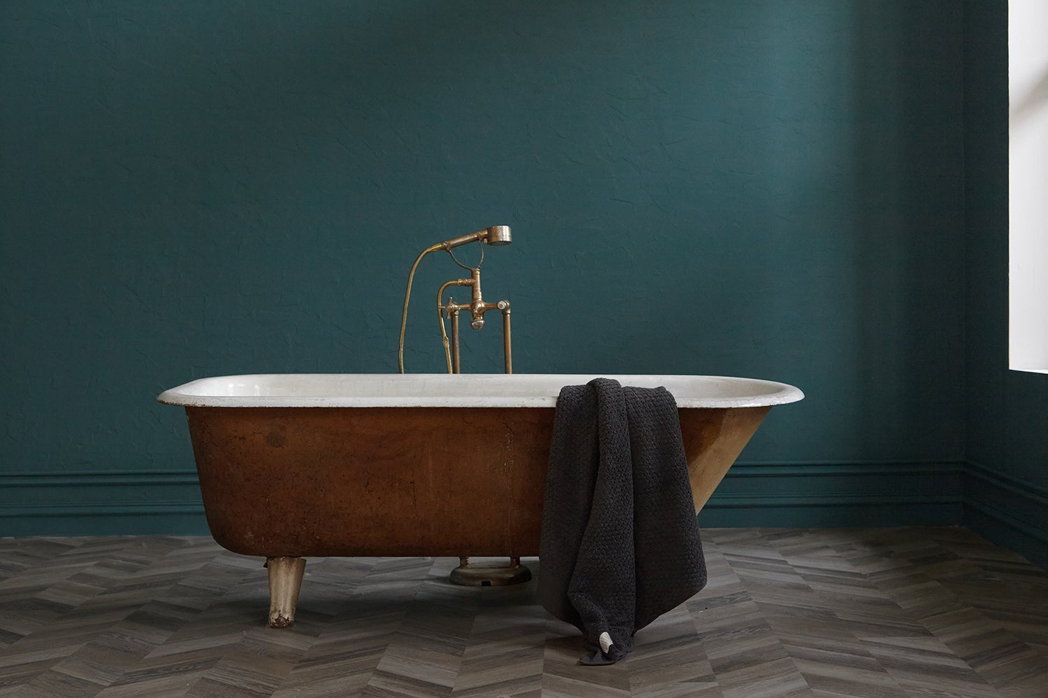 PrimitiveEco Cubista Bath Towel004024 - HVL01 - 00BLK00