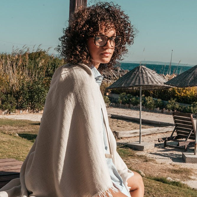 PrimitiveLuz Del Alba Cotton Throw Blanket005096 - THW01 - 00ALE43