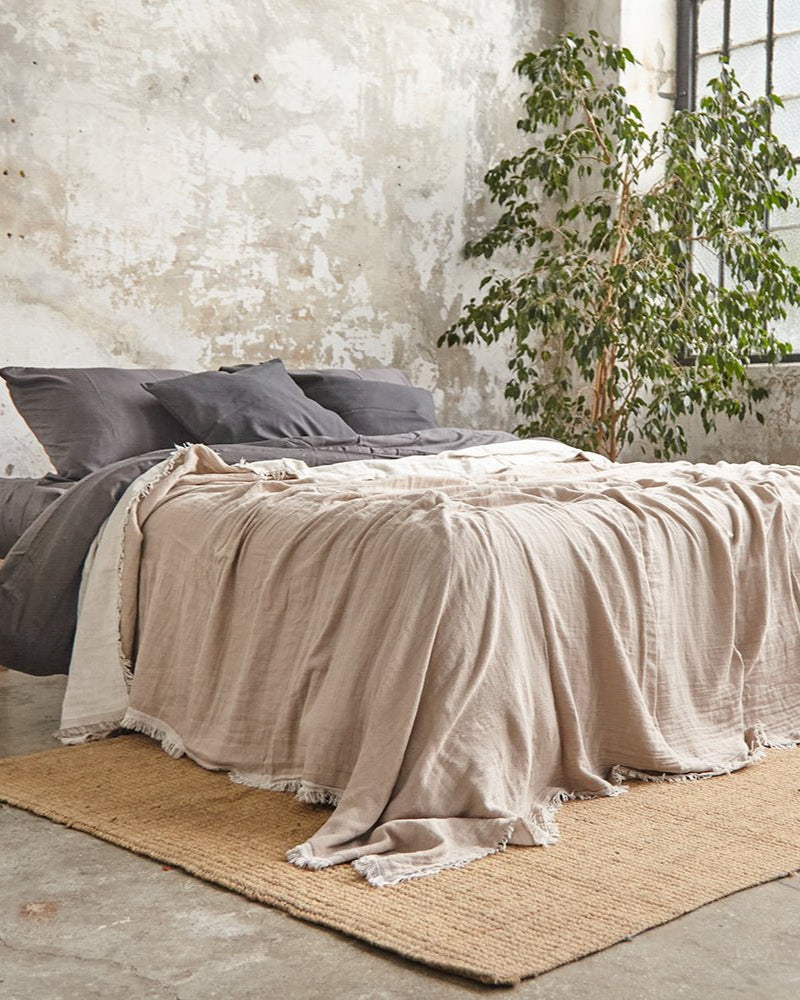 PrimitiveSummawind Bamboo Bedspread017015 - BDS01 - STA01