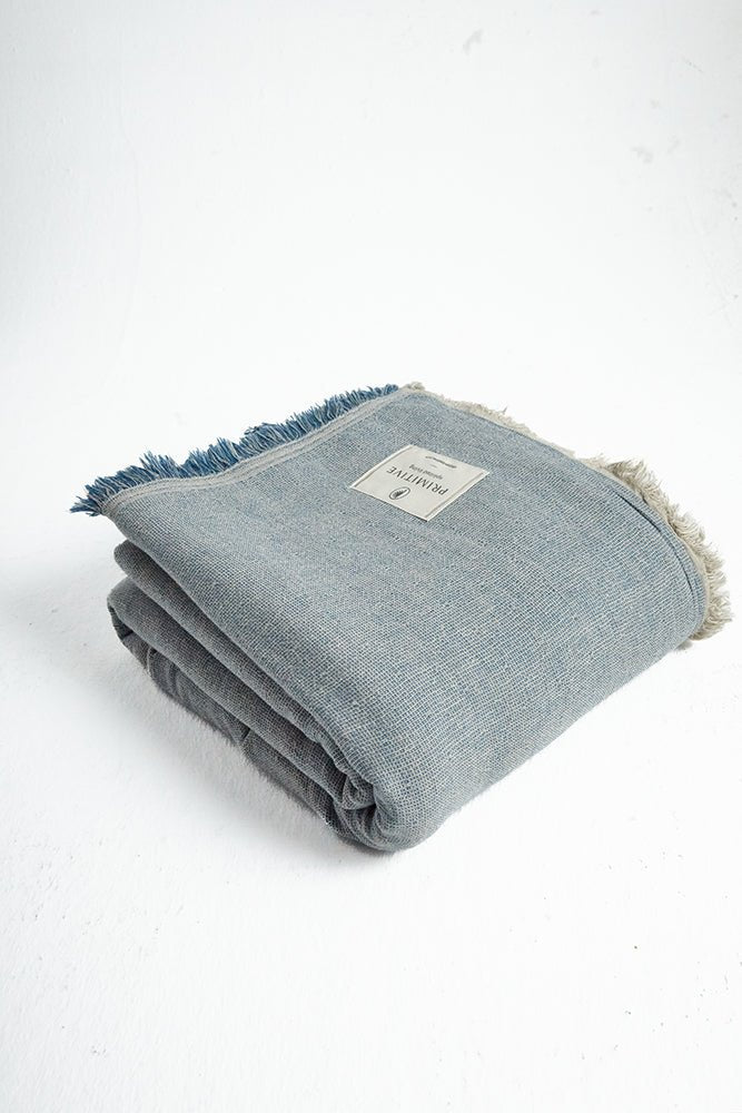 PrimitiveTerra Loom Linen Bedspread017007 - BDS01 - PDR01