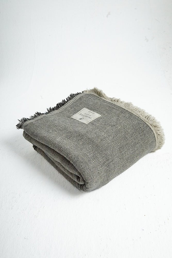 PrimitiveTerra Loom Linen Bedspread017007 - BDS01 - PDR01