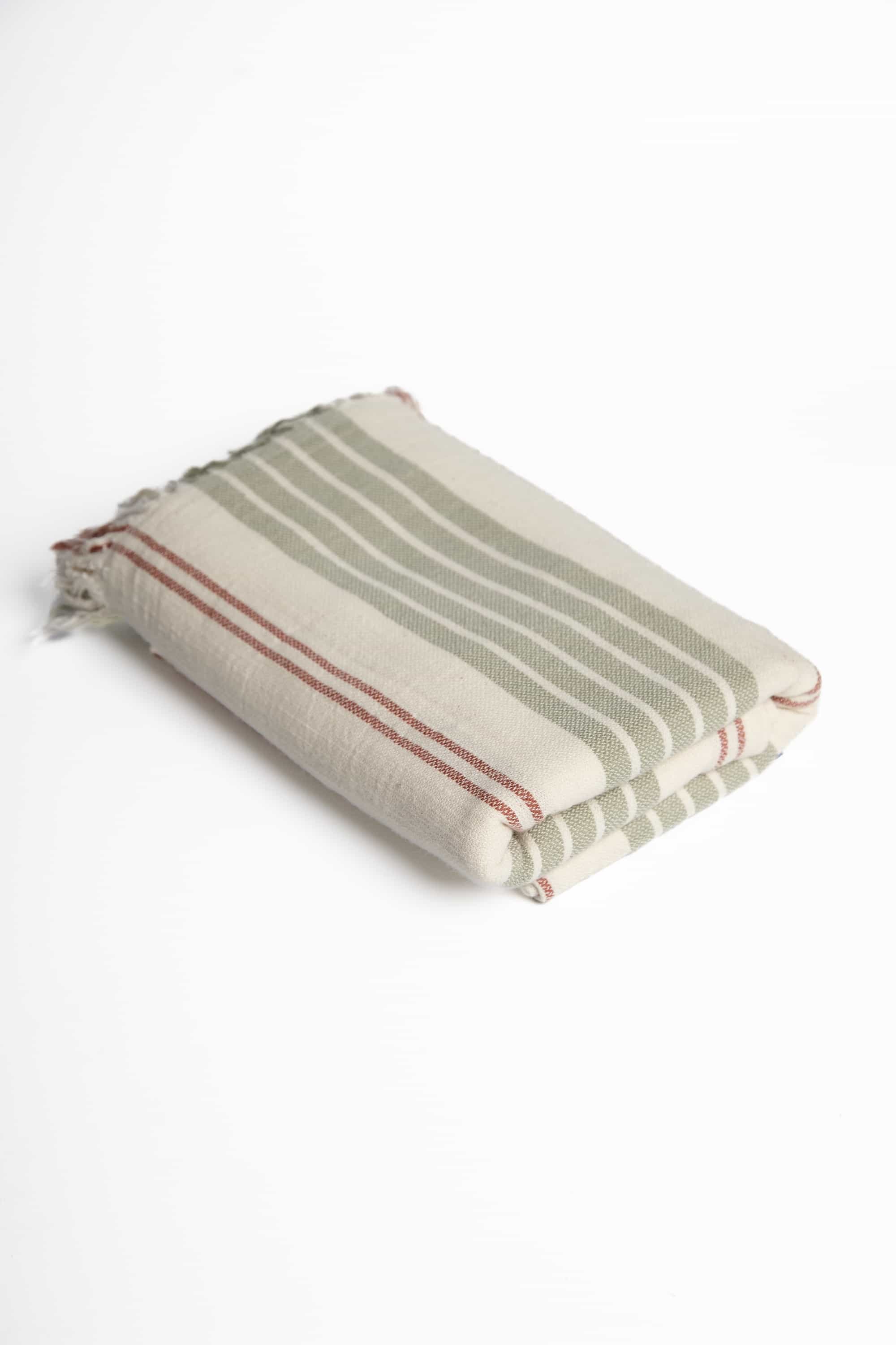 Primitive_Coloré Earth Turkish Beach Towel_Green Tea - Copper__001420 - PES01 - RST4456P