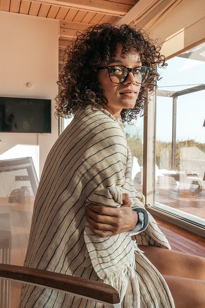 Emir Cotton Throw Blanket