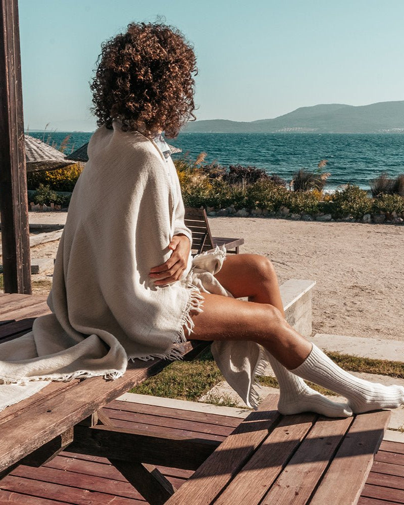 PrimitiveLuz Del Alba Cotton Throw Blanket005096 - THW01 - 00ALE43